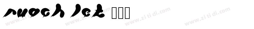 Ruach LET字体转换